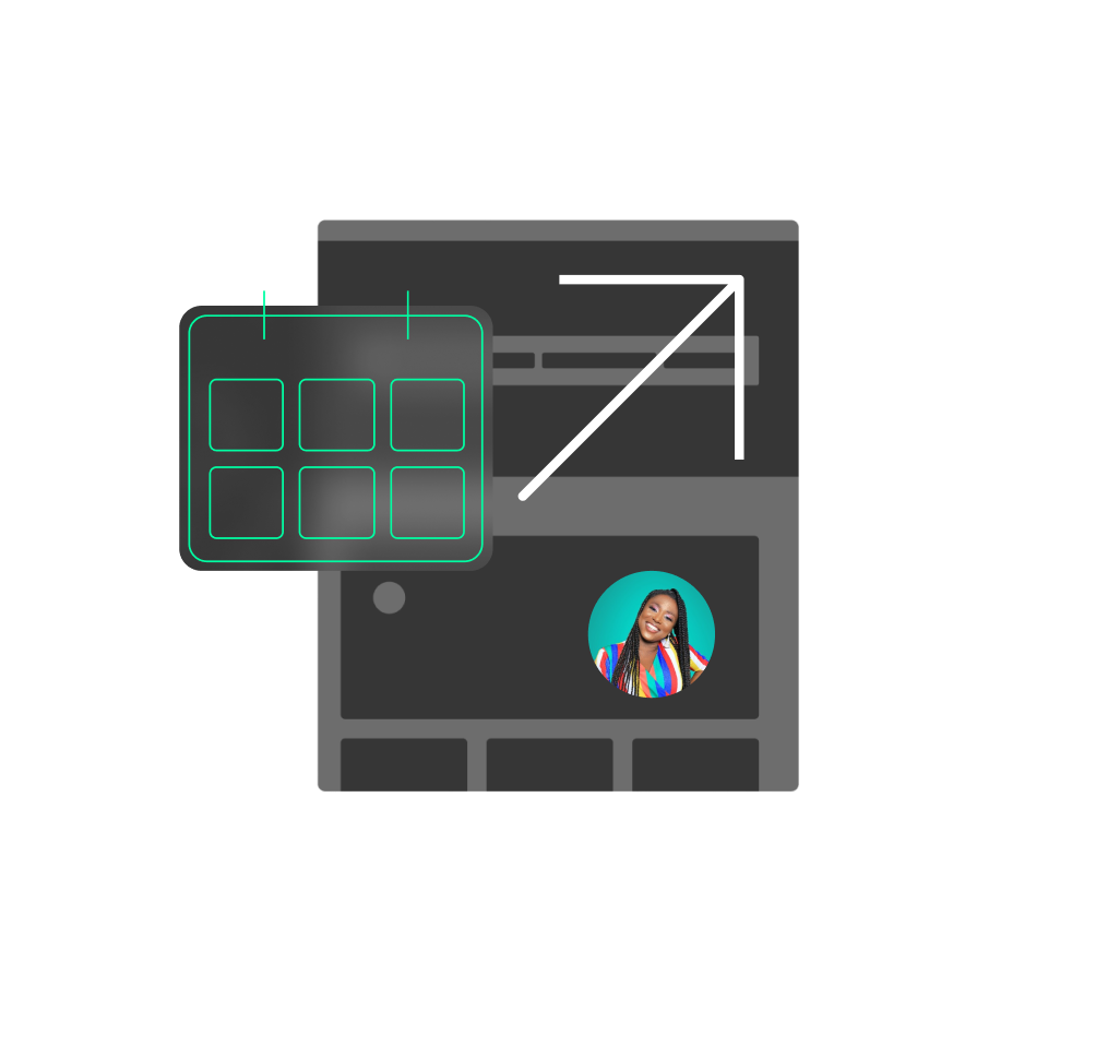 An image which explains how Robin can engage talent through custom editorial, widgets, and digital marketing